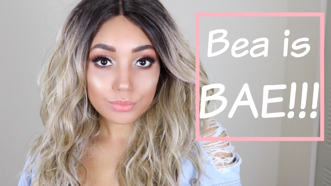 PERFECT ASH BLONDE!!! Mane Concept Red Carpet RCP775 BEA Wig Review | SR4/CREAMYBLOND