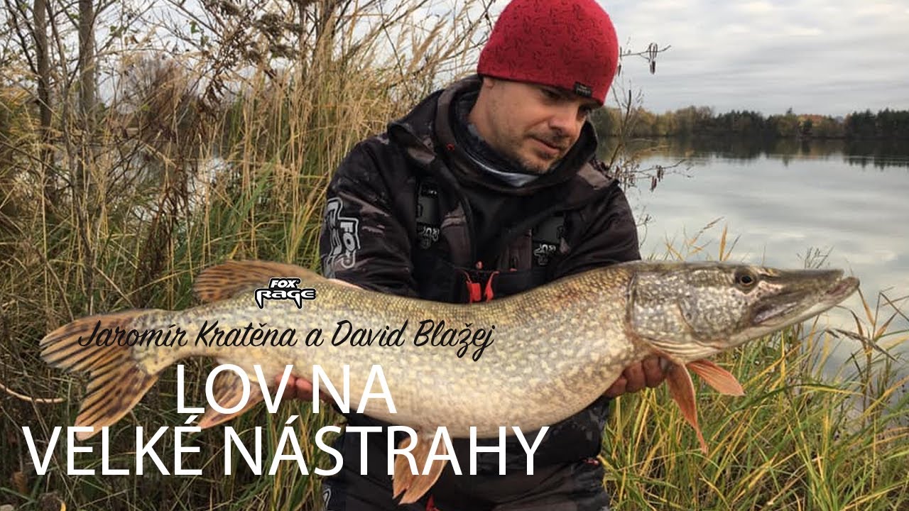 ***FOX RAGE TV CZ/SK*** - Lov na velké nástrahy - Jaromír Kratěna / David Blažej