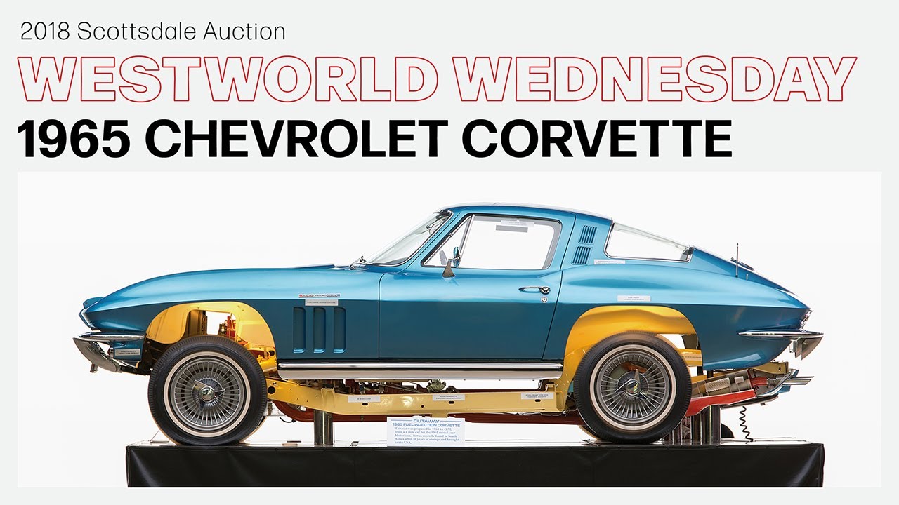 SOLD! 1965 Chevrolet Corvette Cutaway Coupe - BARRETT-JACKSON REWIND 2018 SCOTTSDALE AUCTION