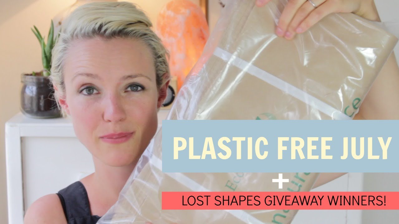 Plastic Free July & Lost Shapes Giveaway Winners!  | Kate Arnell