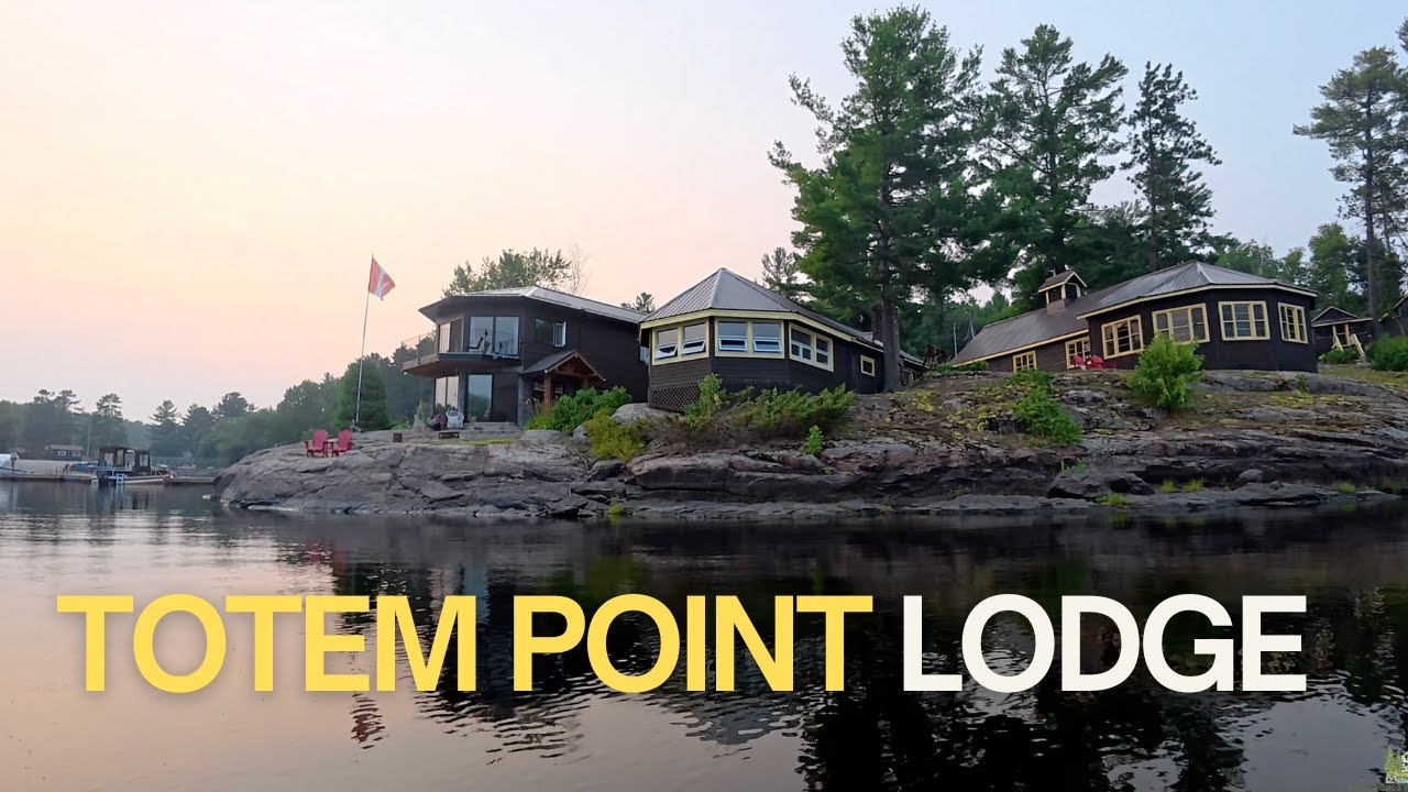 AWESOME LODGE on French River, Ontario, Canada