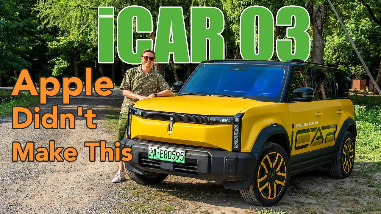 iCar 03: Это не автомобиль Apple (JAECOO J6)