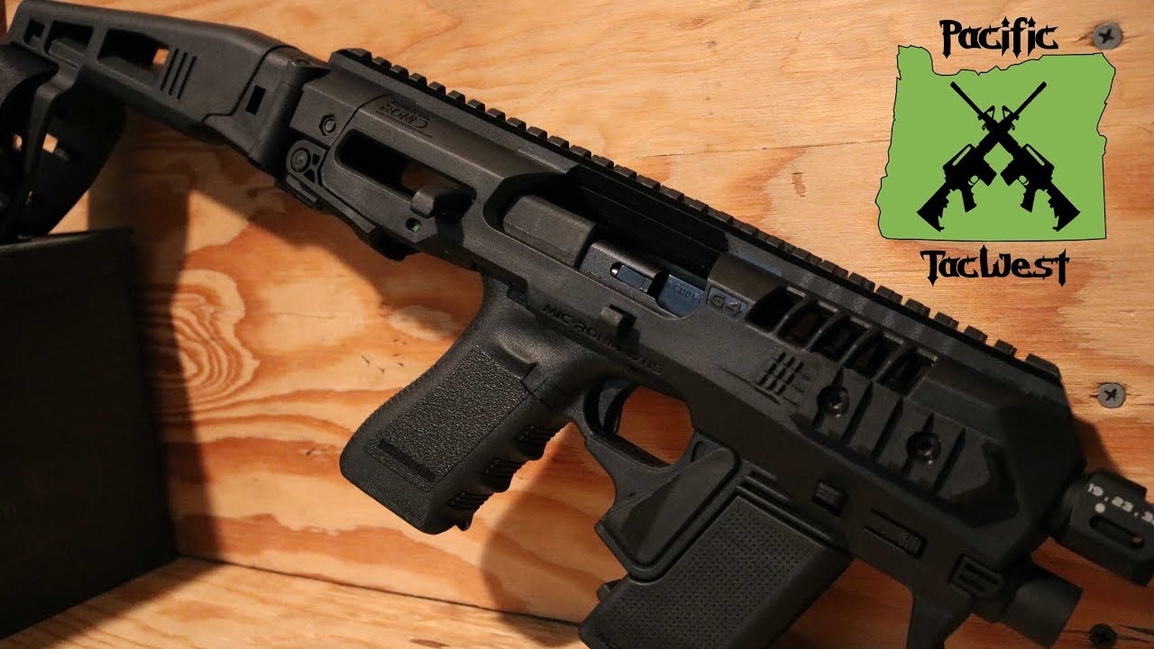 Обзор нового стабилизатора для Glock Micro Roni X Gen 4.