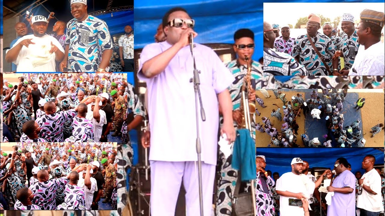 King Saheed Osupa Live in Benin Republic For Alhaja Roukayath Allassane