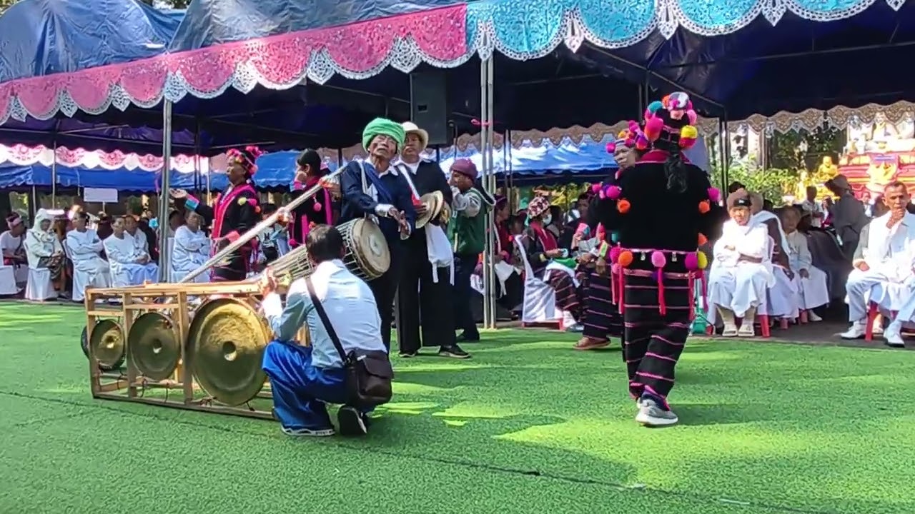 การแข่งขันตี๋กลองก้นยาววัดพระบทอุดมฝาง 5 ธันวาคม 2568