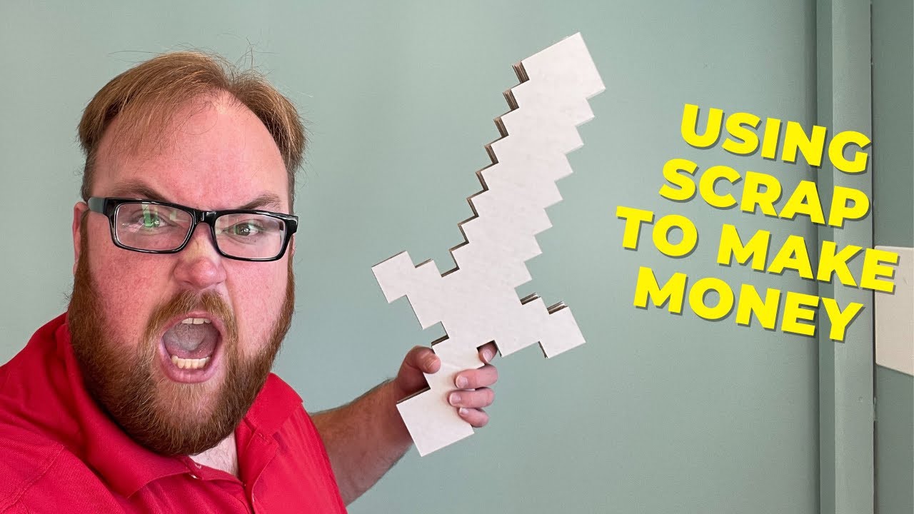 Making Minecraft swords with scrap material and summa f1612