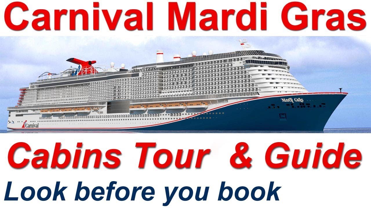 Carnival Mardi Gras Most Comprehensive Cabins Tour. Watch BEFORE you book!
