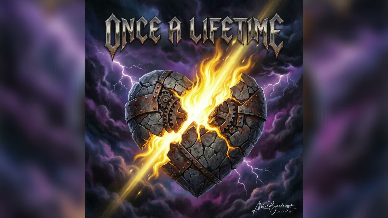 Once a Lifetime (Official Audio) - Romantic Power Ballad