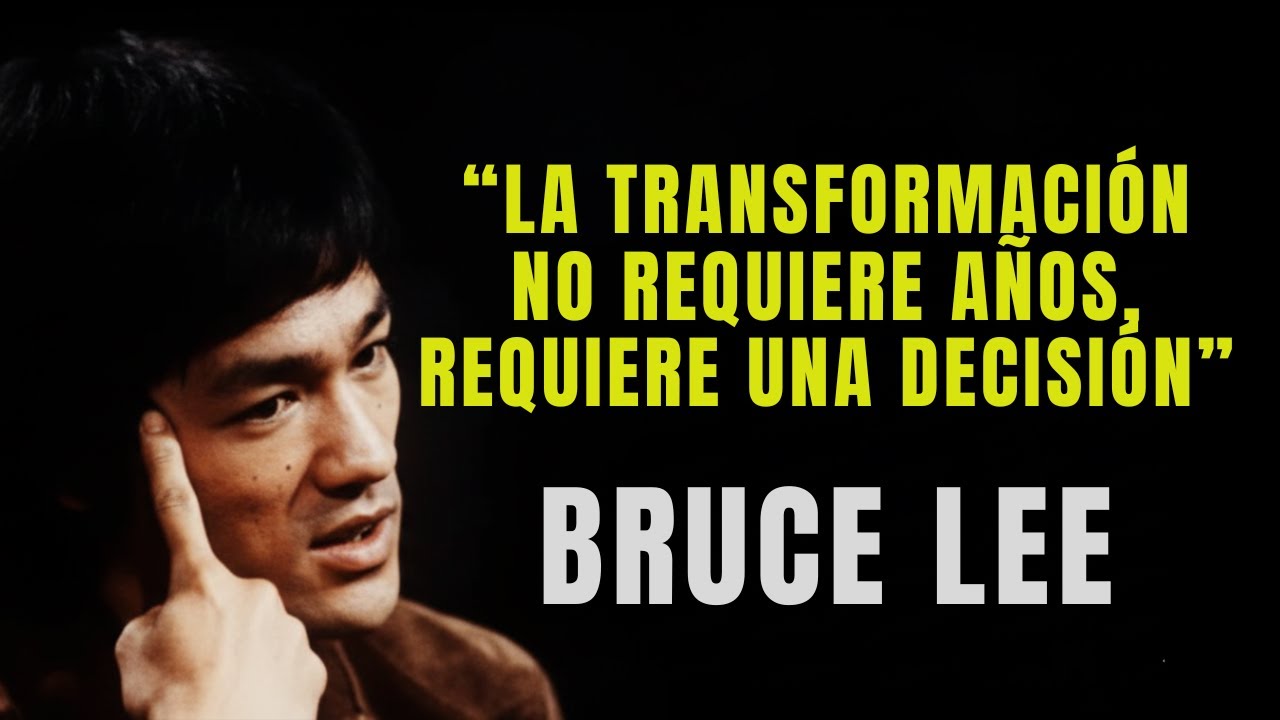 Sólo necesitas esta lección para cambiar tu vida - El Método Bruce Lee