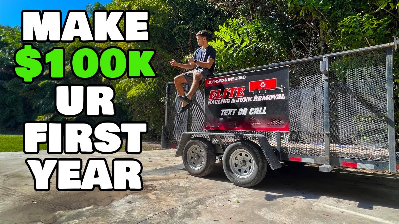My 1st Year Running a Junk Removal Business - What I would’ve Changed To Hit 100k