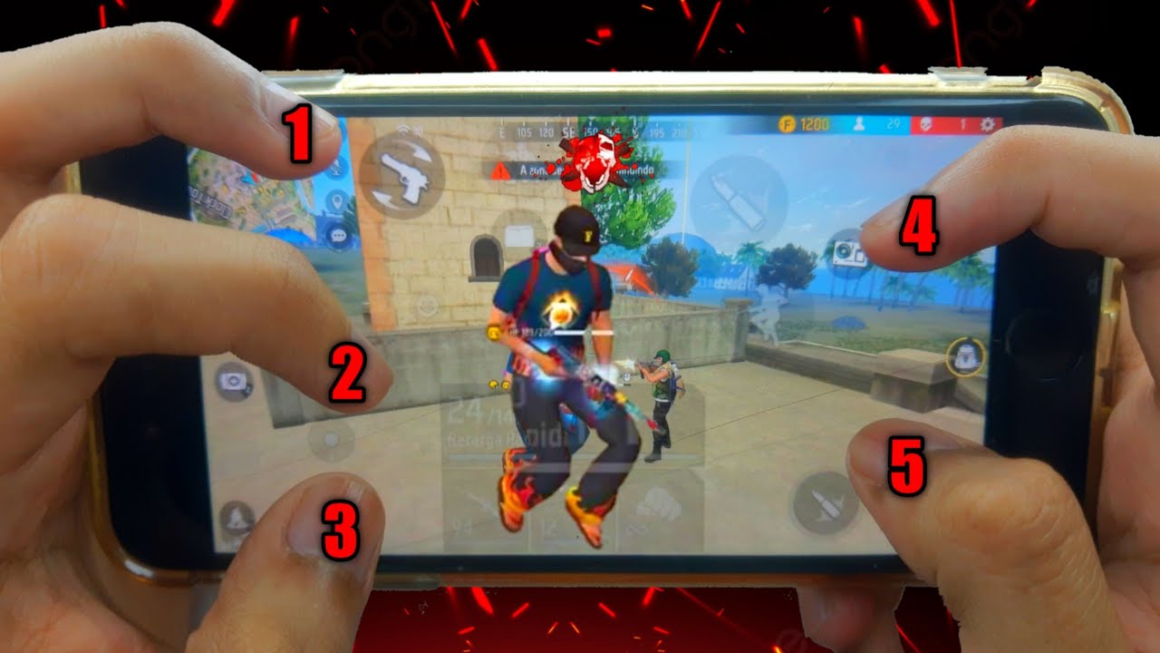 O HUD 5 DEDOS QUE NÃO FAZ SEU DEDO CANSAR! 🤯 (Melhores hud da atualidade)