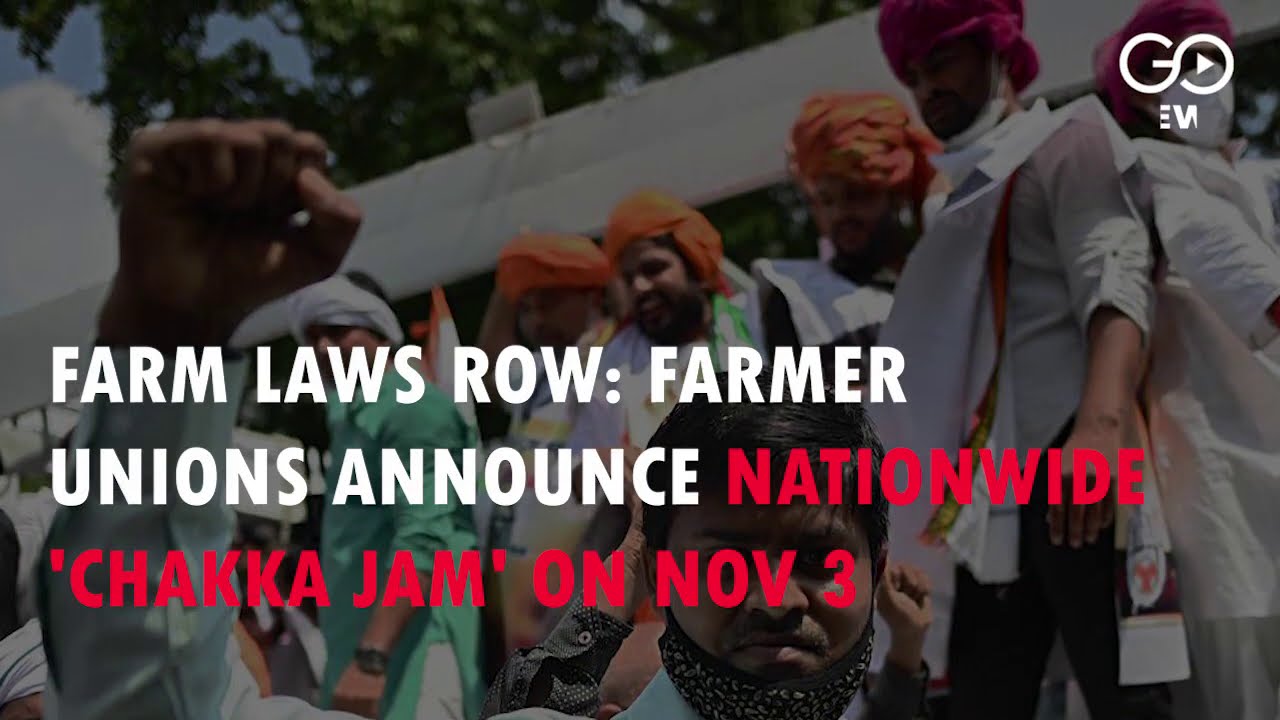 Farm Laws Row: Farmer Unions Announce Nationwide 'Chakka Jam' On Nov 3