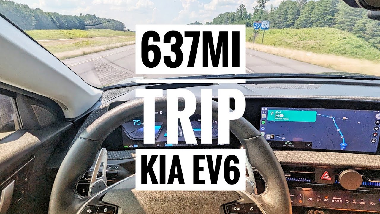EV Long Drive Session 3 (637mi Kia EV6)