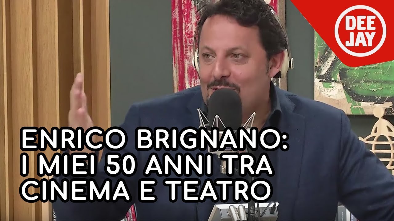 Enrico Brignano: intervista a Radio DEEJAY