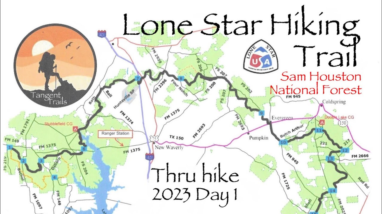 Thru Hiking The Lone Star Hiking Trail | Day 1