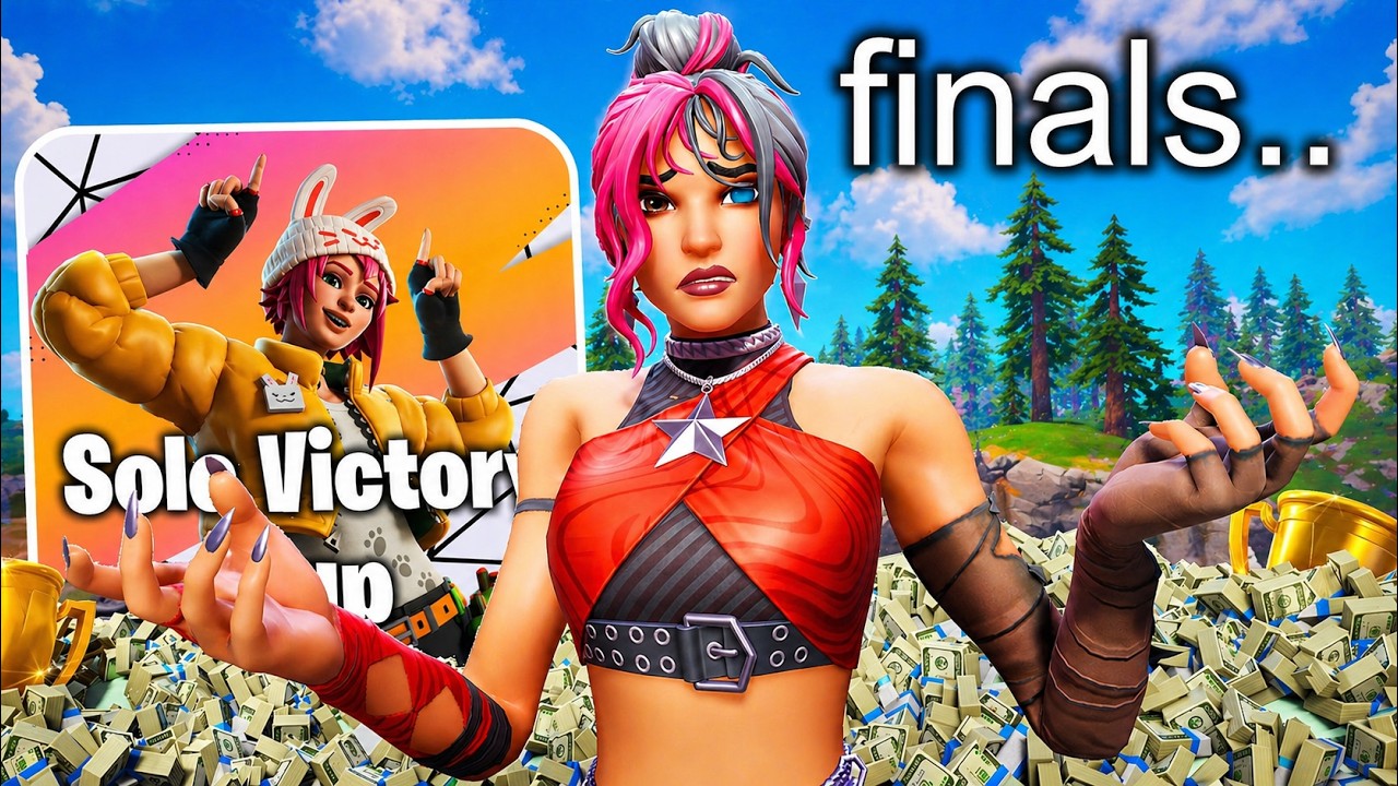 Accidentally Winning My First Fortnite Earnings..