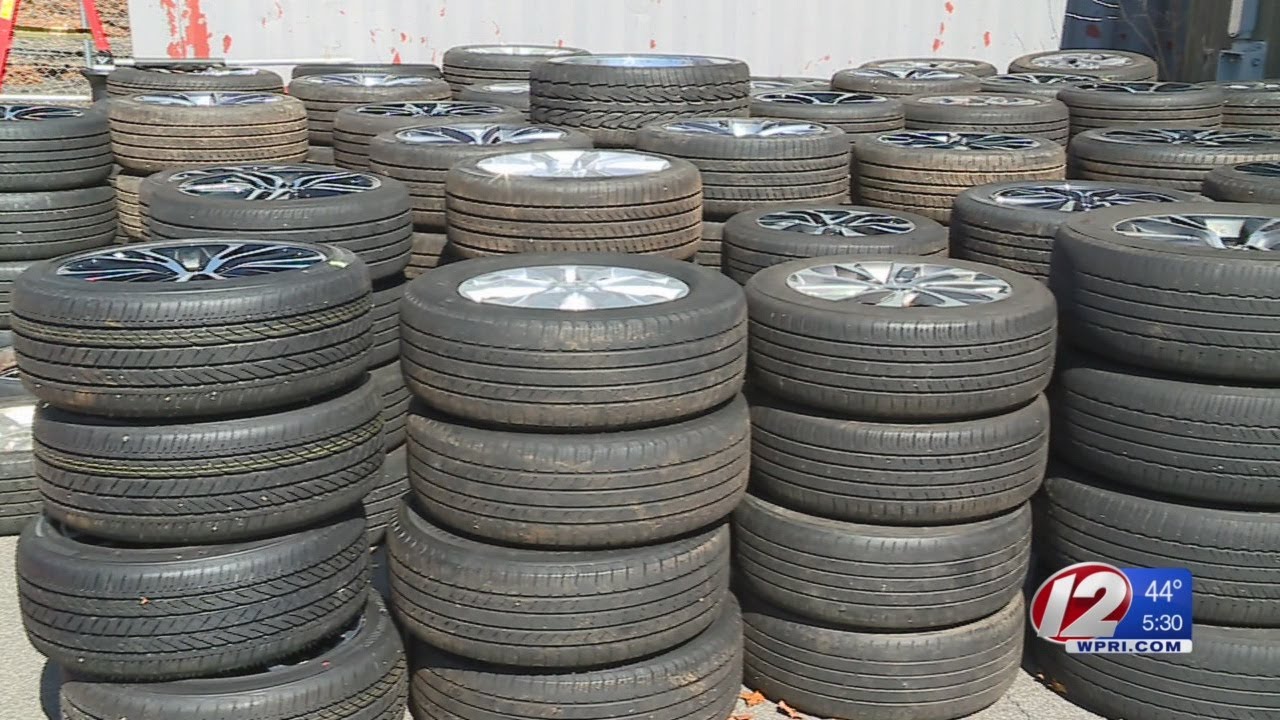 Fire alarm leads to discovery of $80K in stolen tires, rims