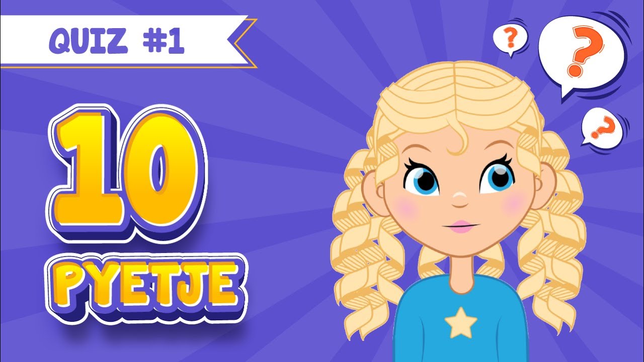 Loja 10 Pyetje për Fëmijë 3-5 vjeç - Quiz 1 per Femije Shqip