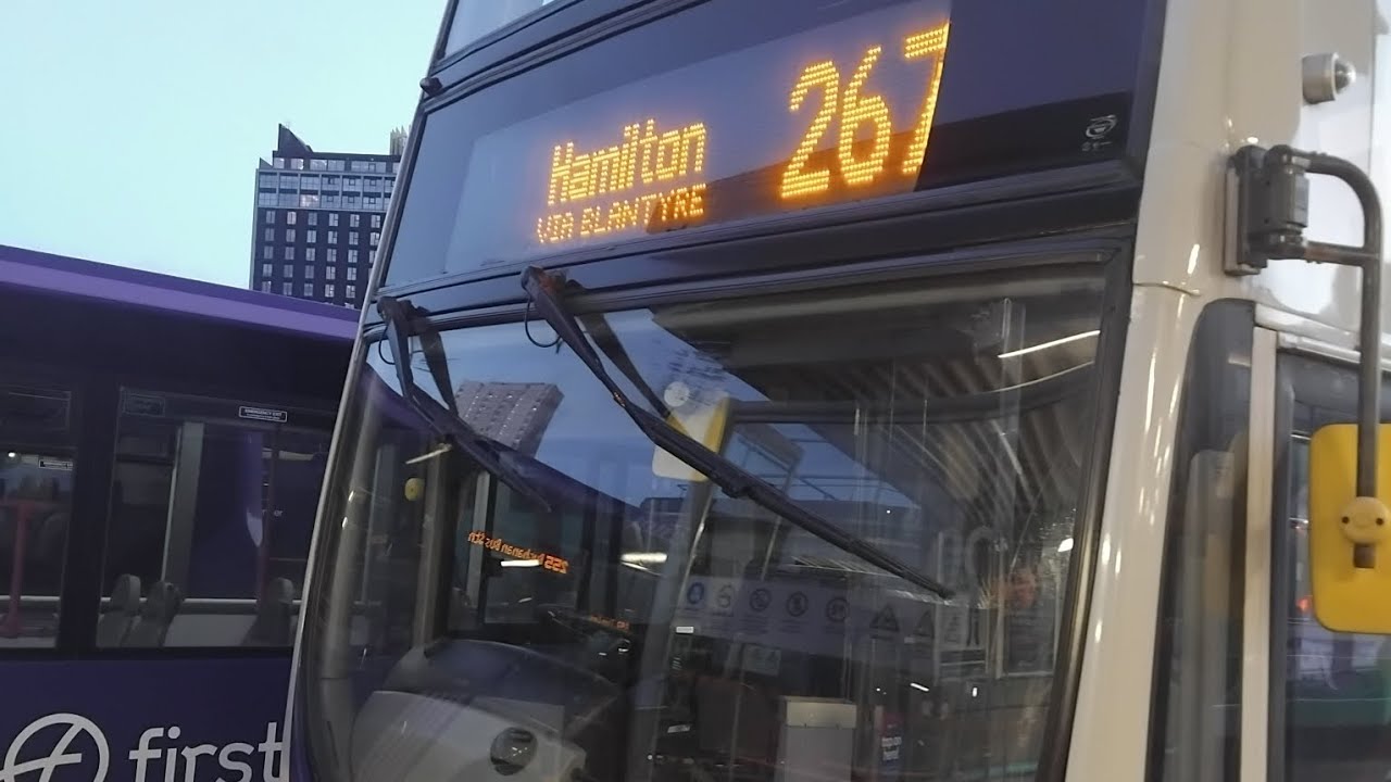 First Glasgow Volvo B9TL Wright Eclipse Gemini SF57 MKO 37214 Route 267