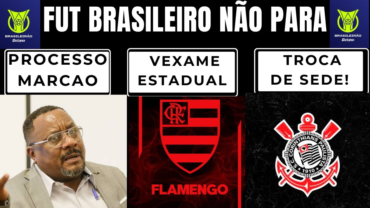 Vexame ESTADUAL do FLAMENGO ? PROCESSO GERSON e troca de SEDE CORINTHIANS