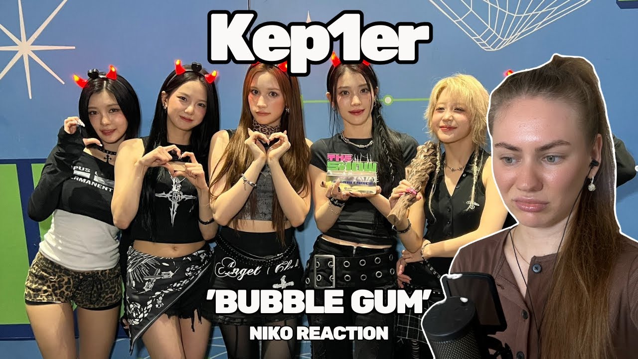реакция на Kep1er — “Bubble Gum” | first time reaction to Kep1er — “Bubble Gum”