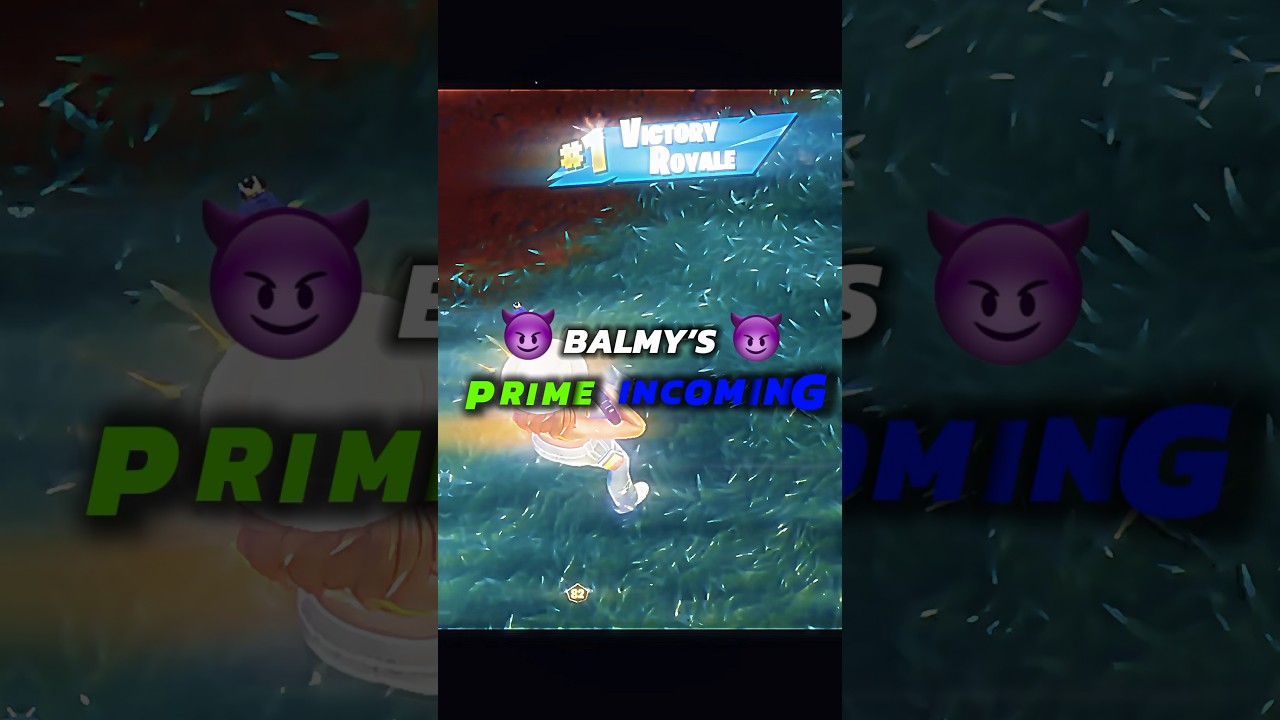 BALMY&rsquo;S PRIME INCOMING😈 ||FOLLOW TO SEE MY JOURNEY🤩 #fortnite #balmy22cz #prime