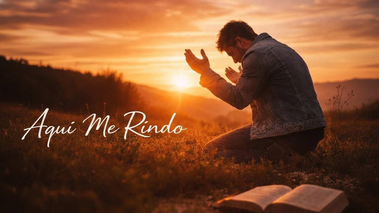 Aquí me rindo 🤍 | Alabanza de adoración y rendición