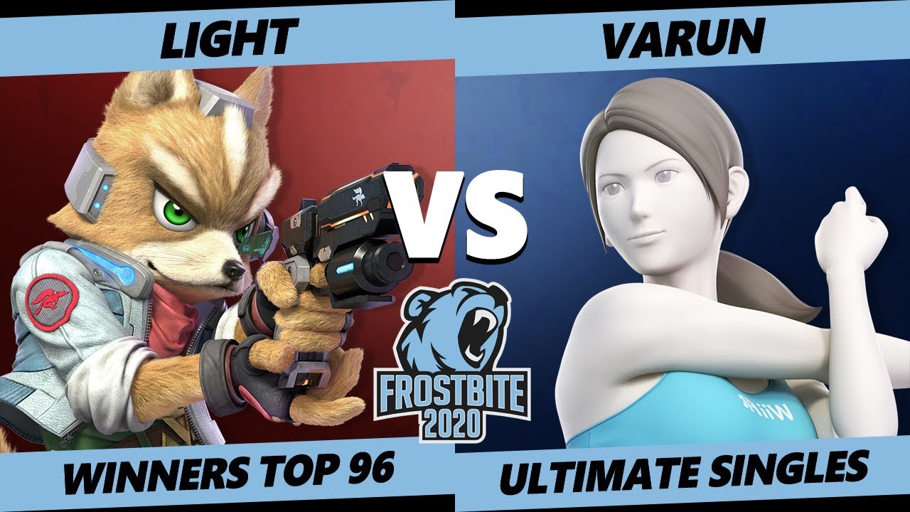 Frostbite 2020 SSBU Winners Top 96 - Rogue | Light (Fox) Vs. DLX | varun (Wii Fit Trainer) Singles