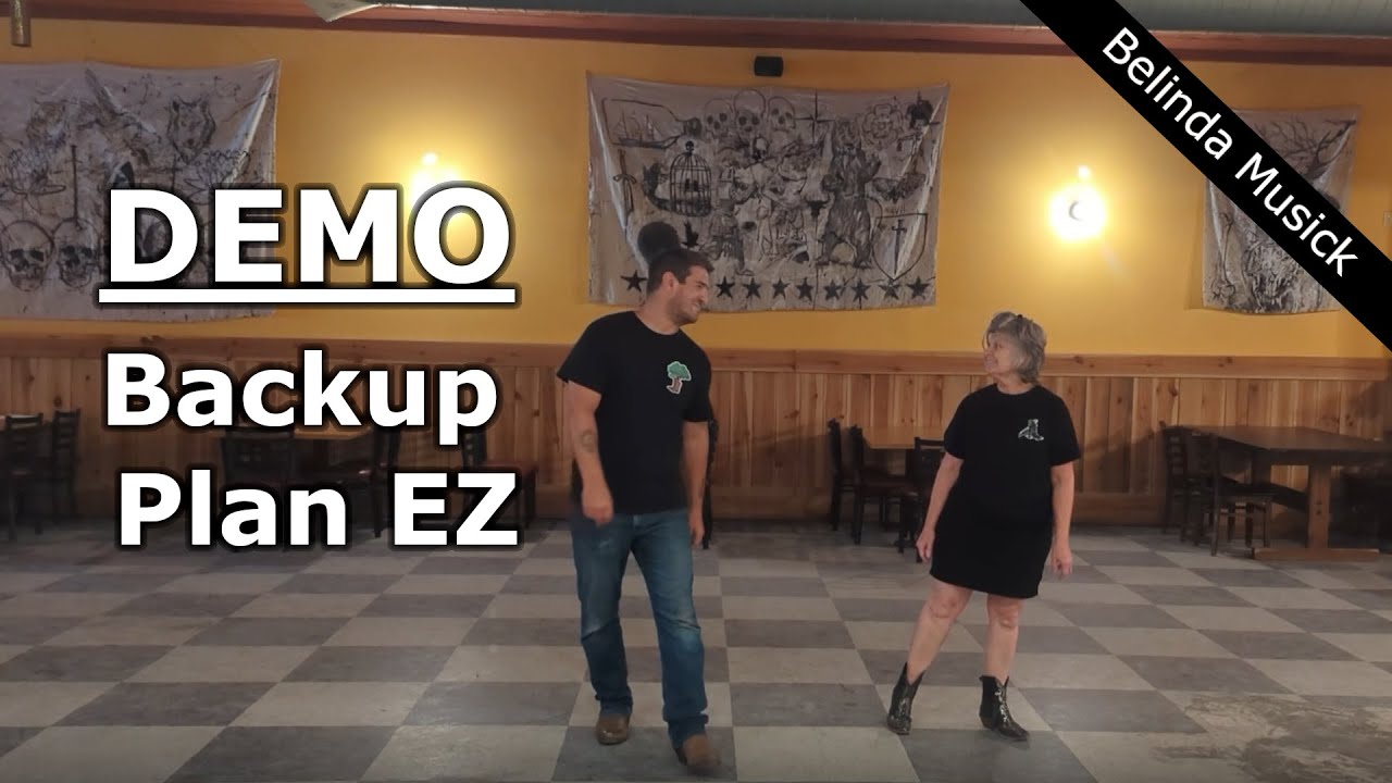 Backup Plan EZ Line Dance to Music