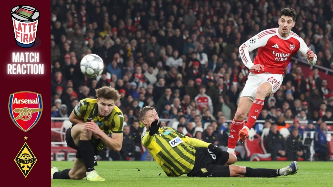 Arsenal 3-2 KAIrat Almaty #MatchReaction