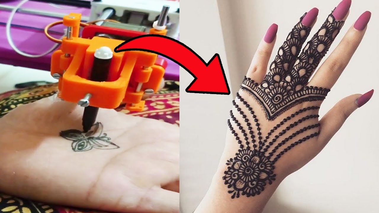 👉 Mehndi ka design bnany wali machine 2022 || Door Bini Tv