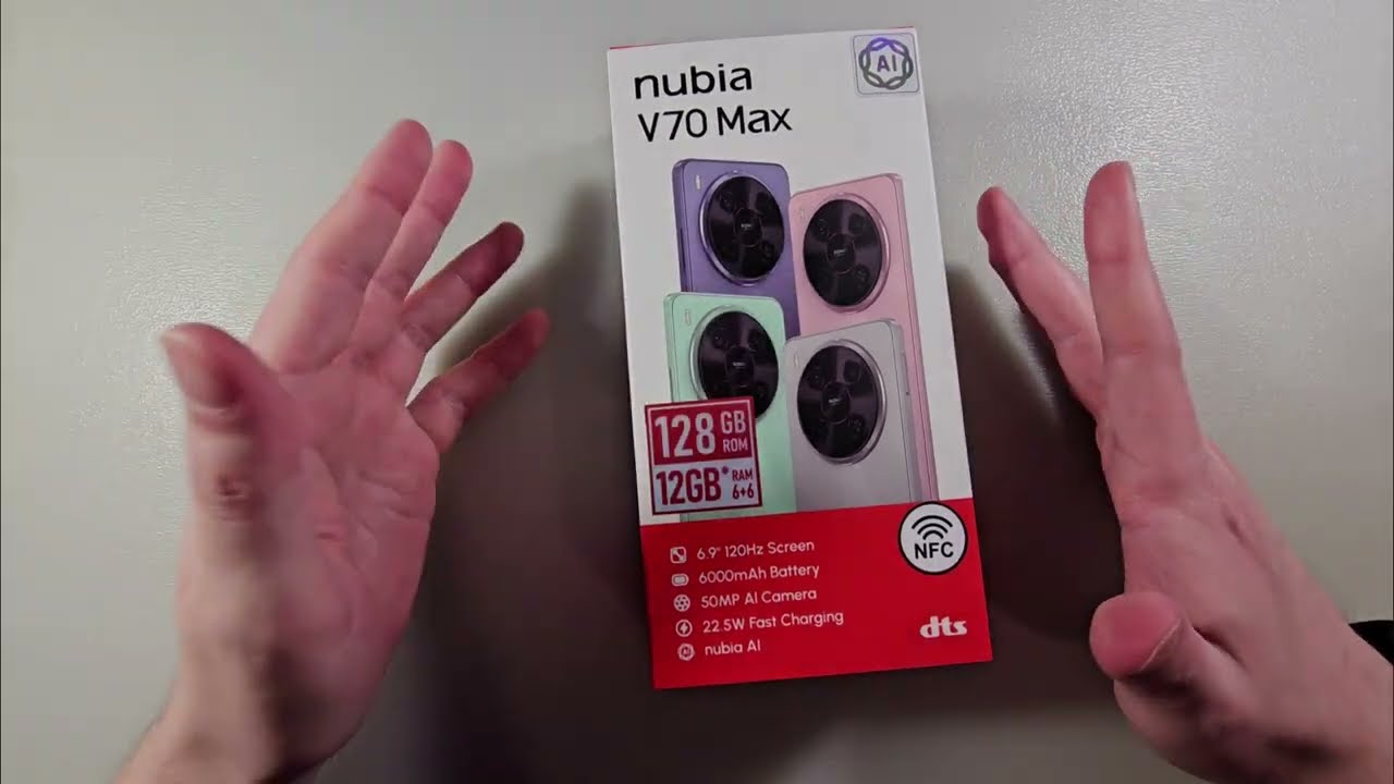 ОГЛЯД Nubia V70 Max 6/128GB (УКРАЇНСЬКОЮ)