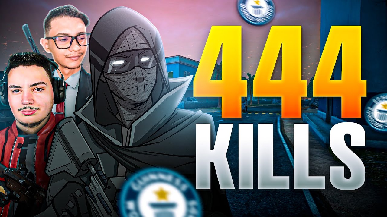 RECORDE DE KILLS NO ZOMBIE ROYALE DO BLOOD STRIKE! 🔥 (444 KILLS)