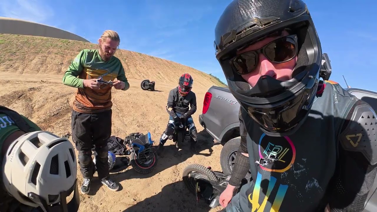 EUC GANG VS. TRAILS // OFFROAD EUC VLOG // KINGSONG F18