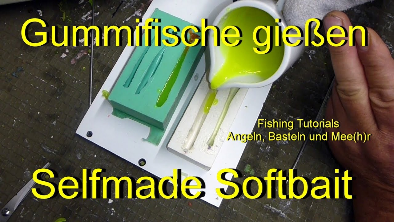 Gummifische gießen - Selfmade Softbait