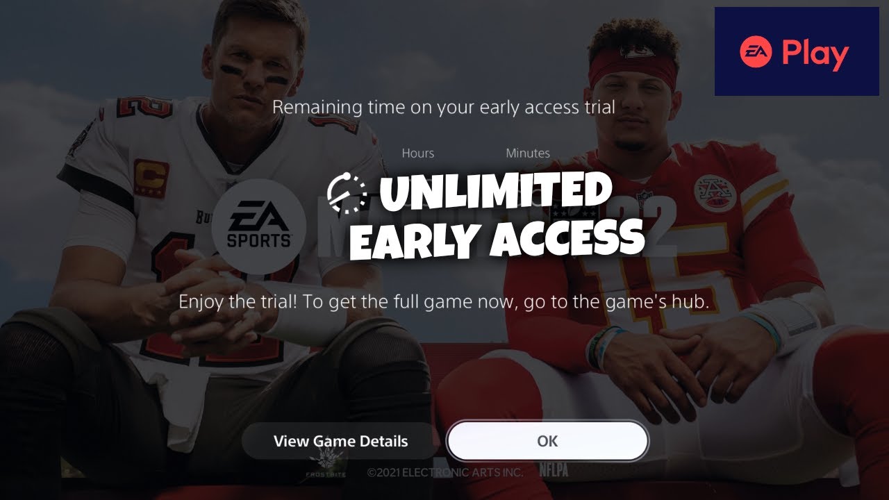How to get *UNLIMITED EARLY ACCESS* for Madden 22 (PS5)