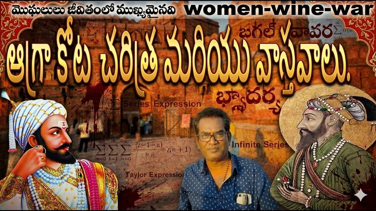 Agra Fort Detailed Tour  In Telugu || ఆగ్రా కోట || Agra Fort History.