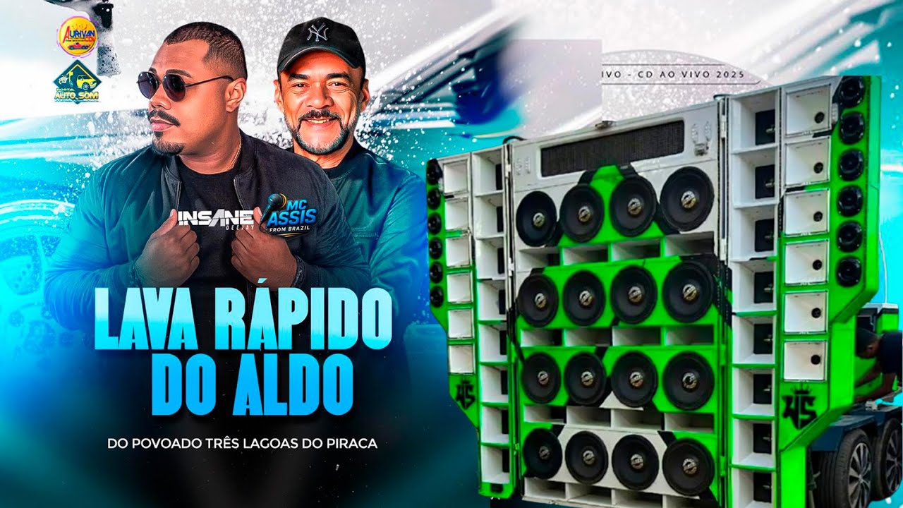 CD LAVA RAPIDO DO ALDO AO VIVO mc assis insanedj ofc