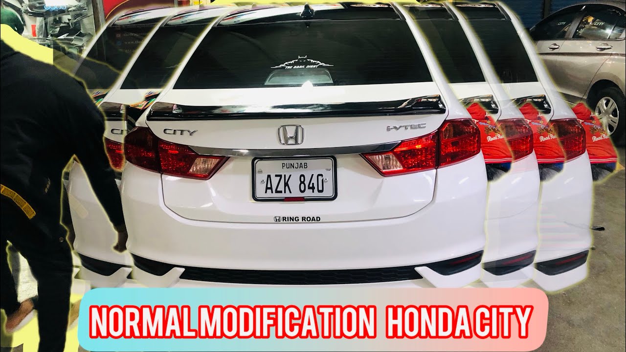 HONDA CITY 2024 side sapliters back sapliters install umair ki chalakian 