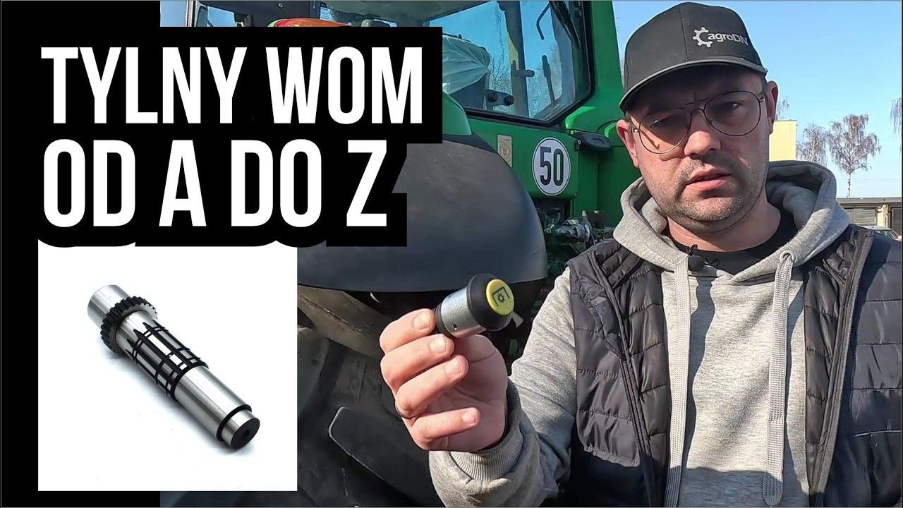 WOM od A do Z: Wygodne sterowanie z błotnika i wymiana wałk&oacute;w w John Deere