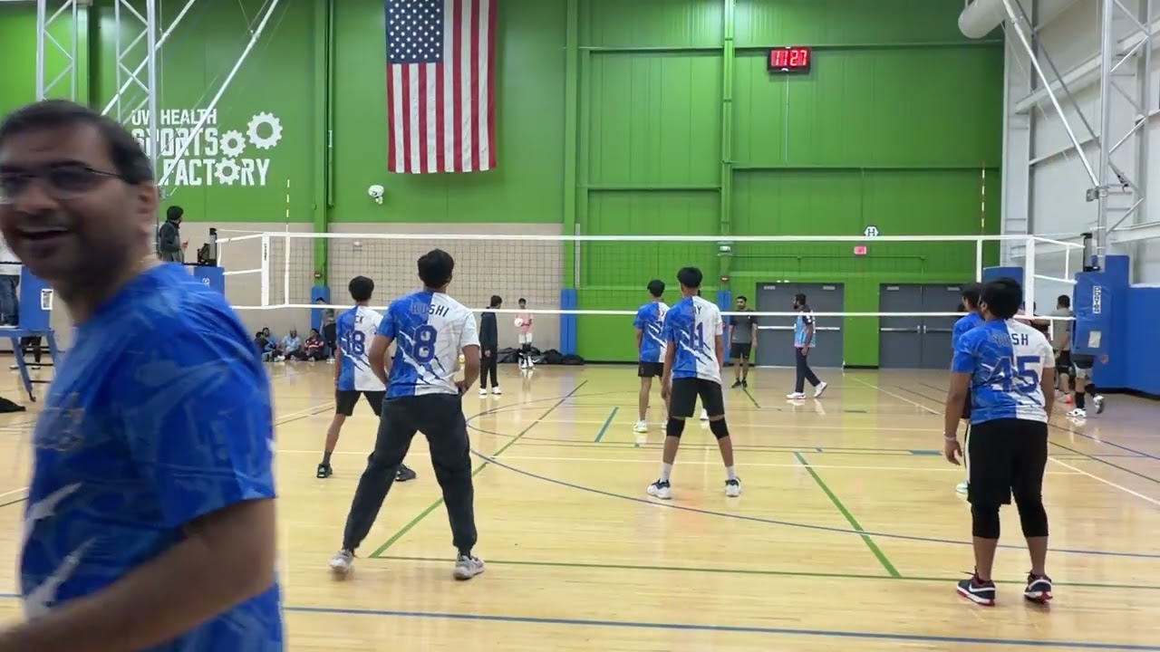 Knights vs Ladoo Spikers Rockford Volleyball Tournament