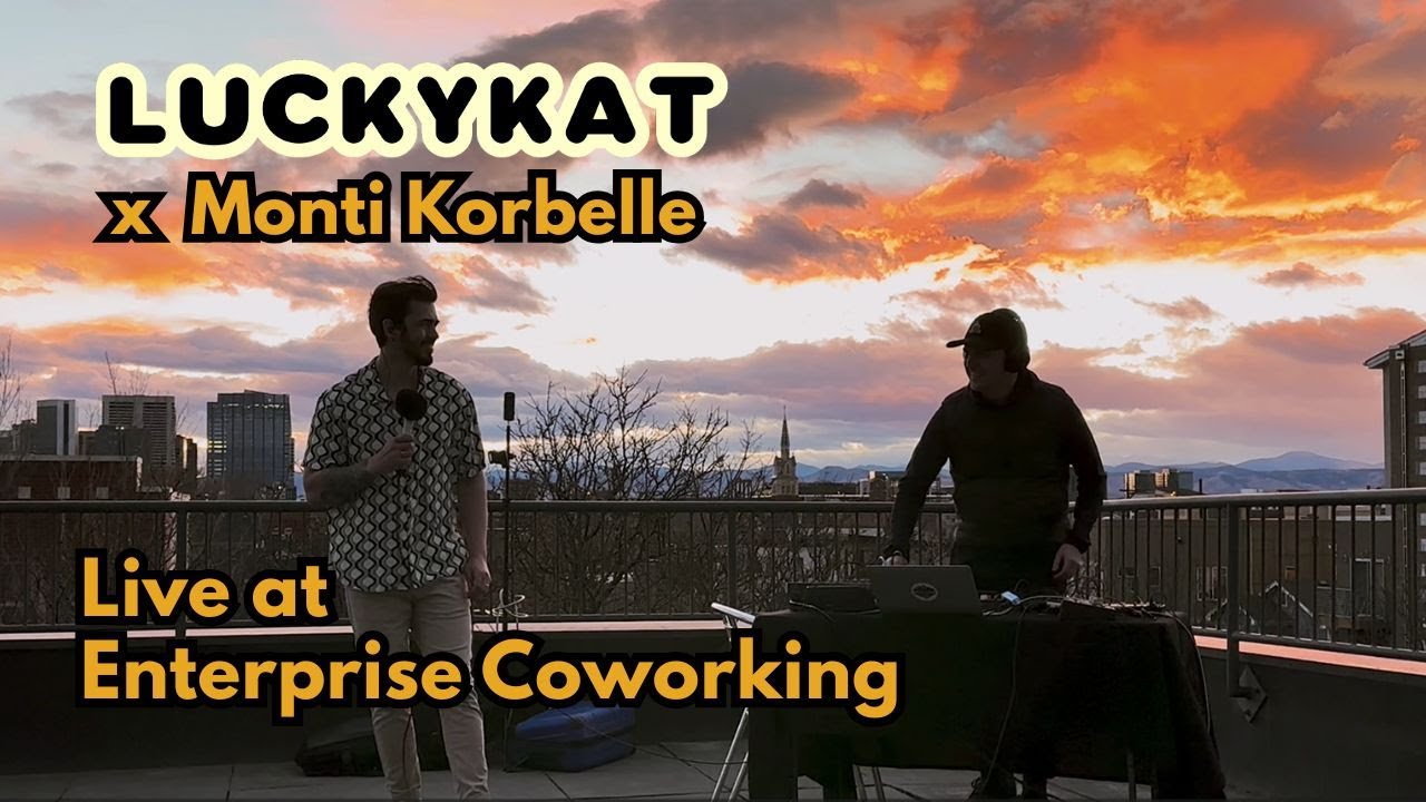 LUCKYKAT x Monti Korbelle - Jam 4 at Enterprise Coworking | Korg Volca FM2 + Volca Drum + Microfreak