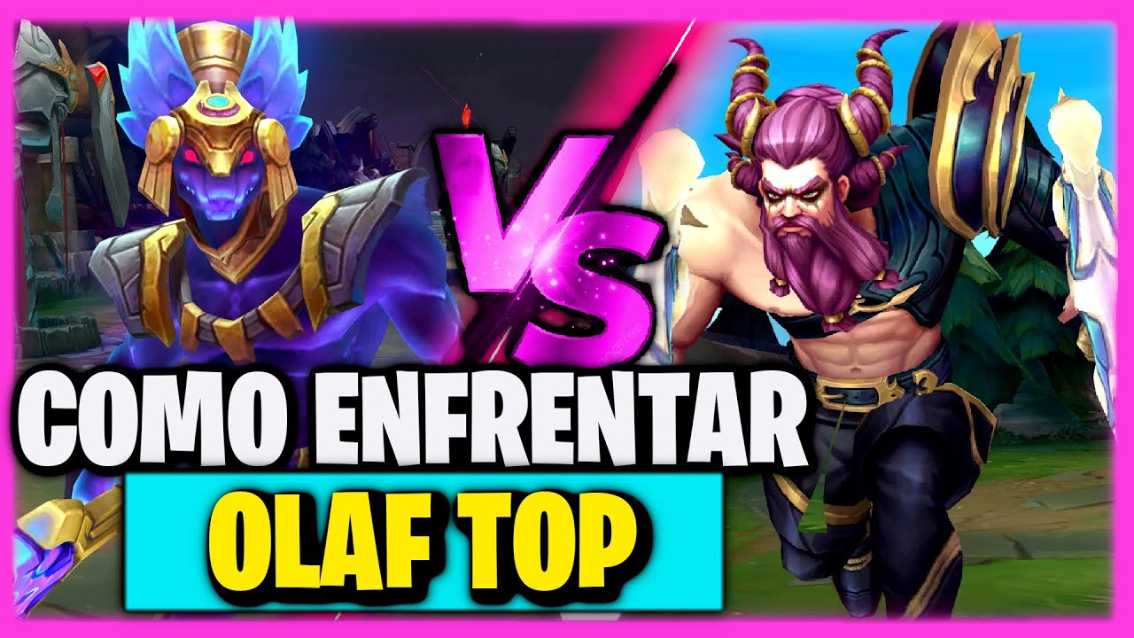 COMO ENFRENTAR OLAF TOP | League of Legends | NASUS VS OLAF