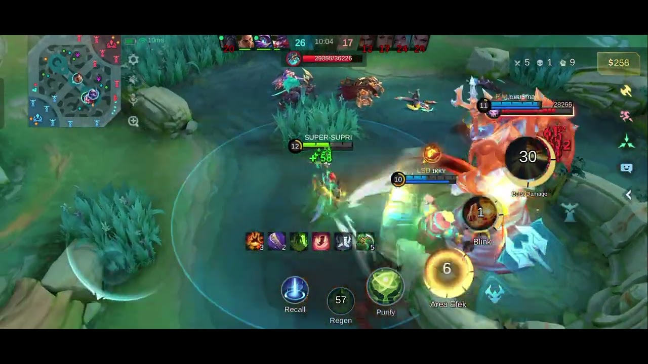 Mobile legends cara cepat pus turet main pake kelaude 