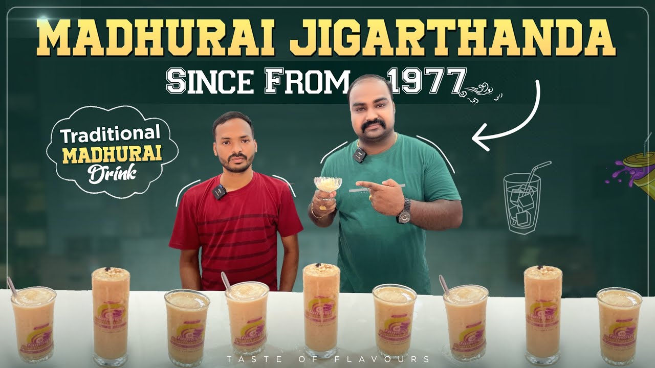 First Jigarthanda in Vizag || Madhurai Traditional Drink ||  Taste Of Flavours