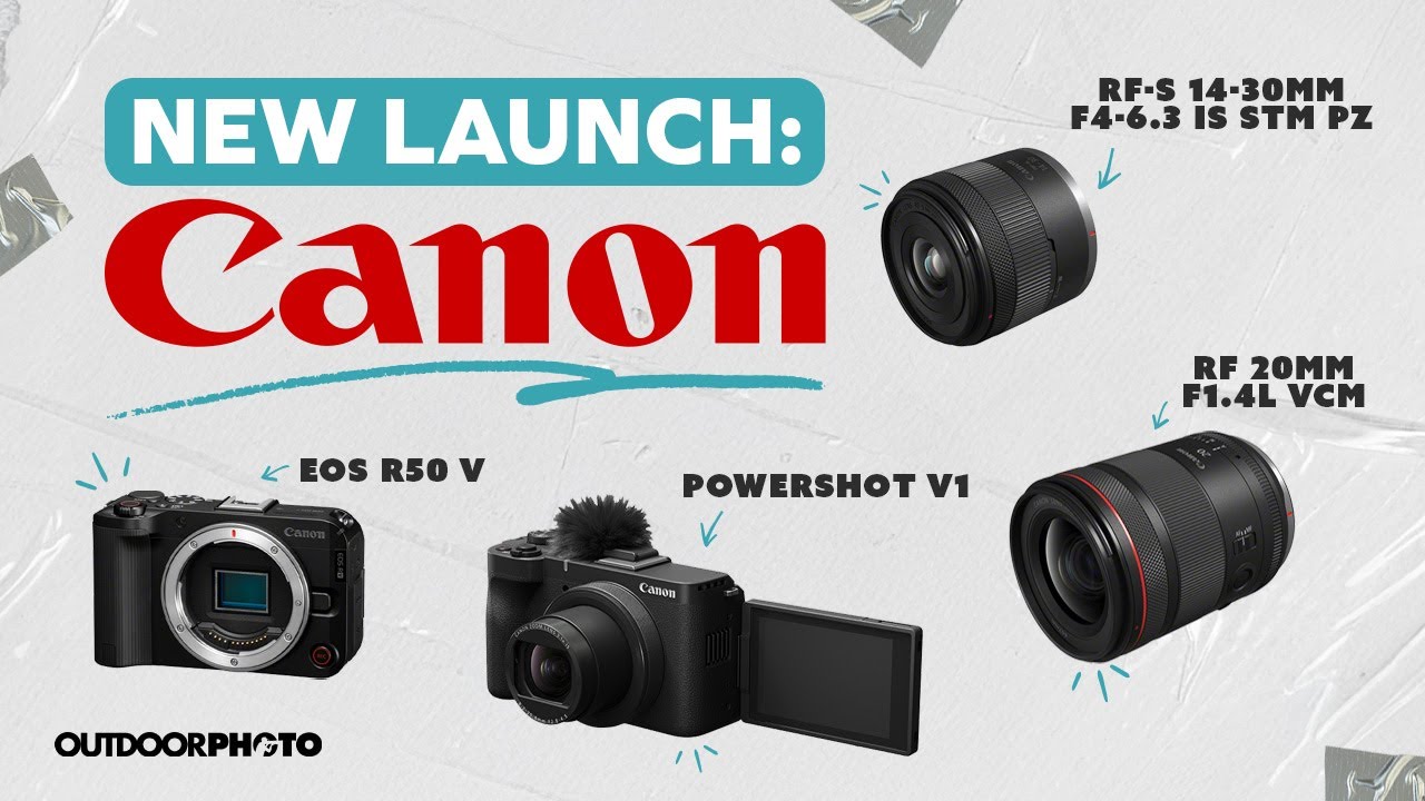 Canon Launches 4 New Products | Outdoorphoto