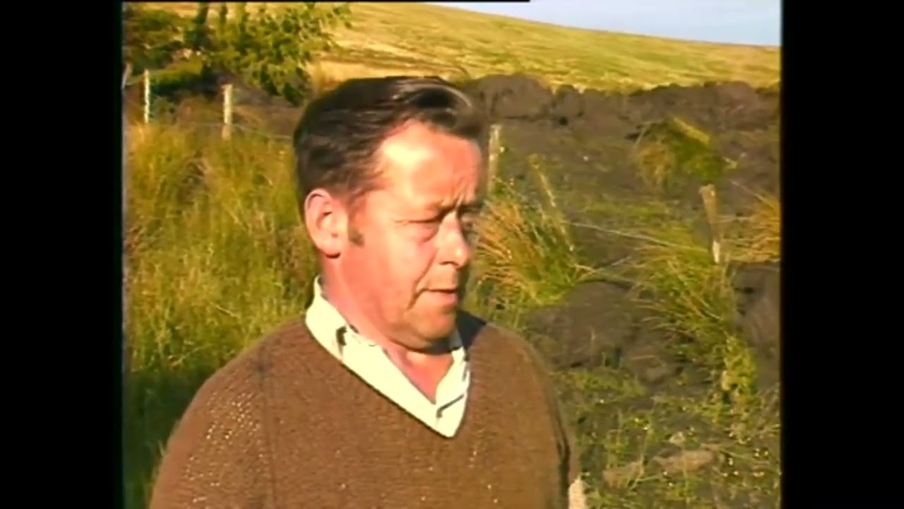Electricial Storm Causes Landslide in Leitrim, Ireland 1986