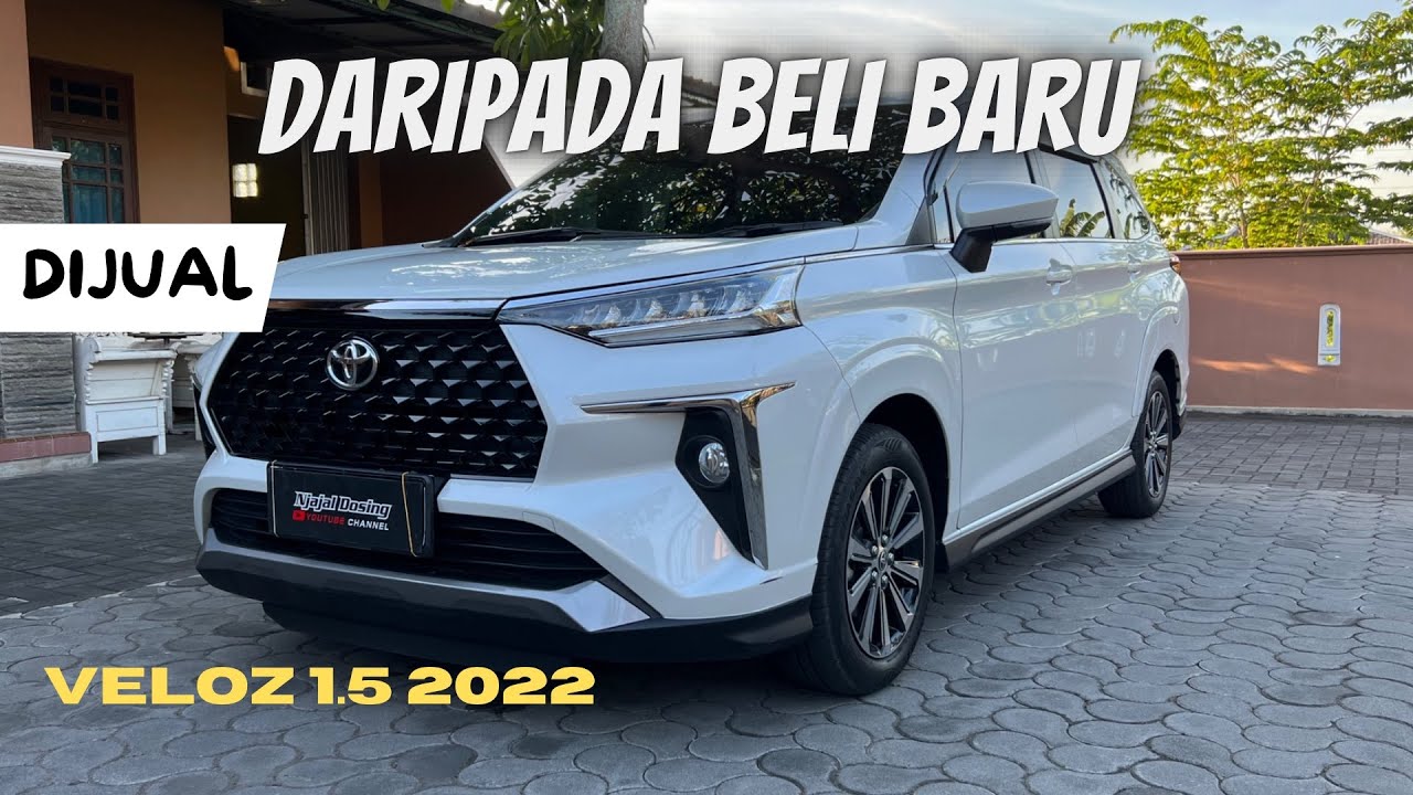 DIJUAL TOYOTA VELOZ 1.5 2022 , KONDISI TERAWAT SIAP PAKAI