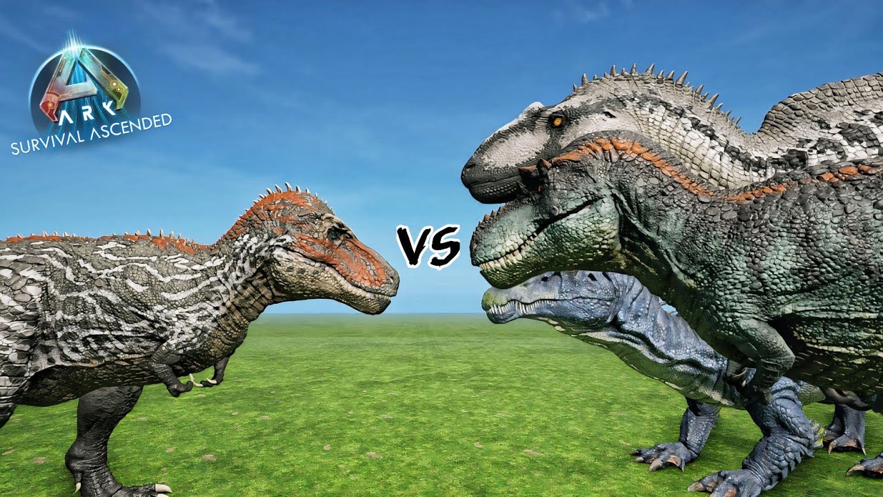 TARBOSAURUS VS ARK ASCENDED & PALEO DINOSAURS | ARK: SURVIVAL ASCENDED