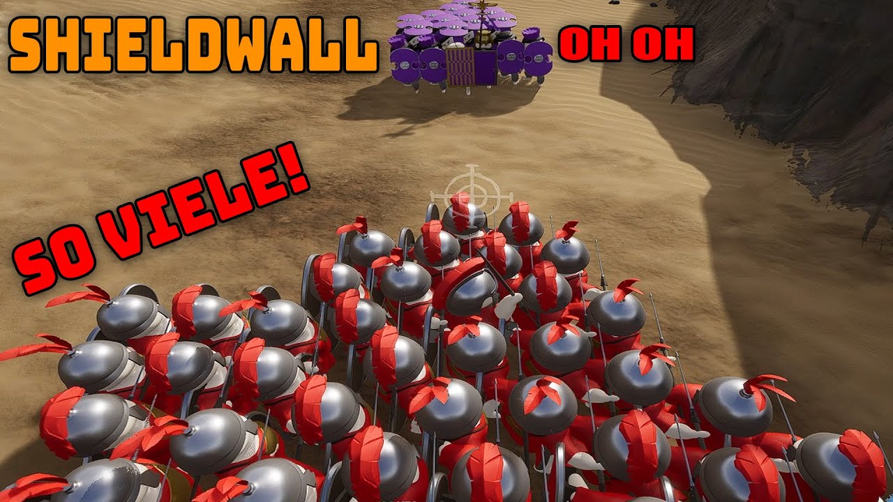 100 Römer an die MACHT - Shieldwall - Imperator Simulator